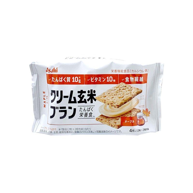 ASAHI Genmai Bran Shokumotsu Seni Series - Maple Nuts