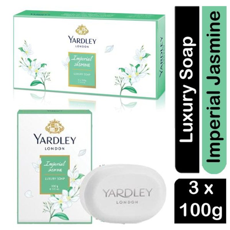 Yardley Imperial Jasmine Luxury Soap