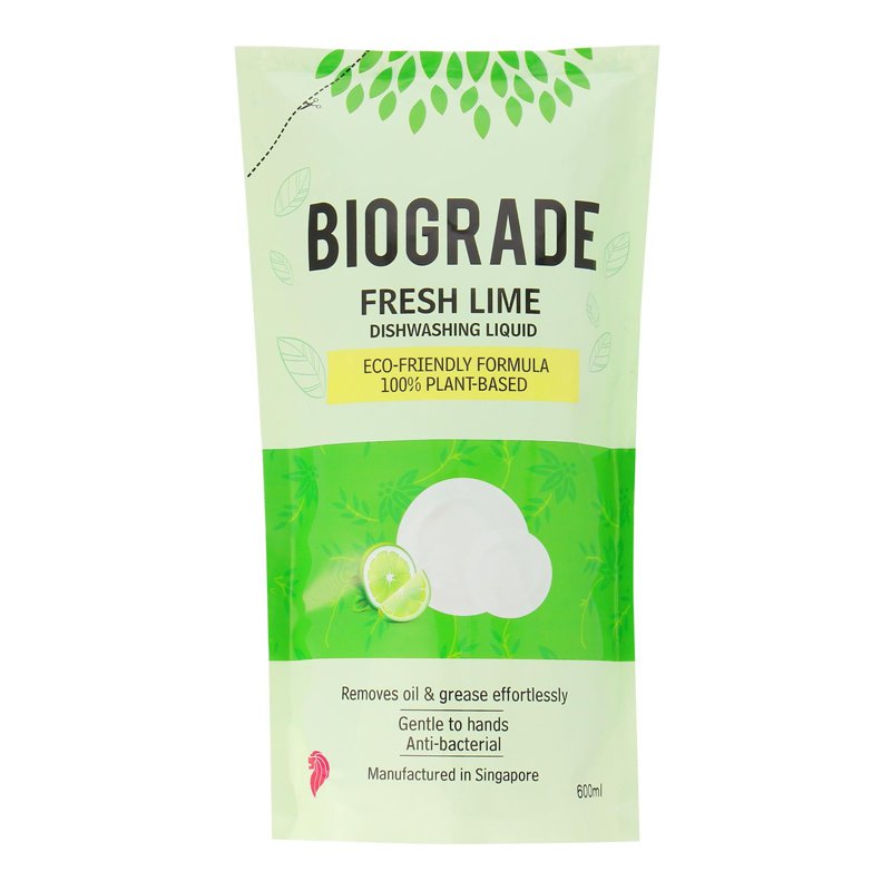 Biograde Fresh Lime Dishwashing Liquid Refill