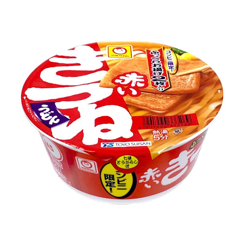 Toyo Suisan Instant Cup Kitsune Udon Noodles with Bean Curd 136 G