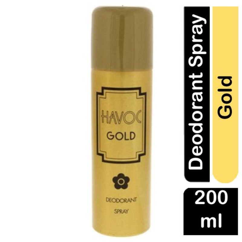 HAVOC Gold Deodrant Spray