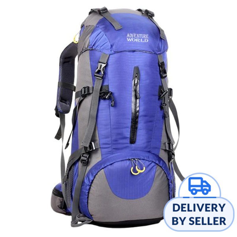 Adventure World + Backpack (Royal Blue)