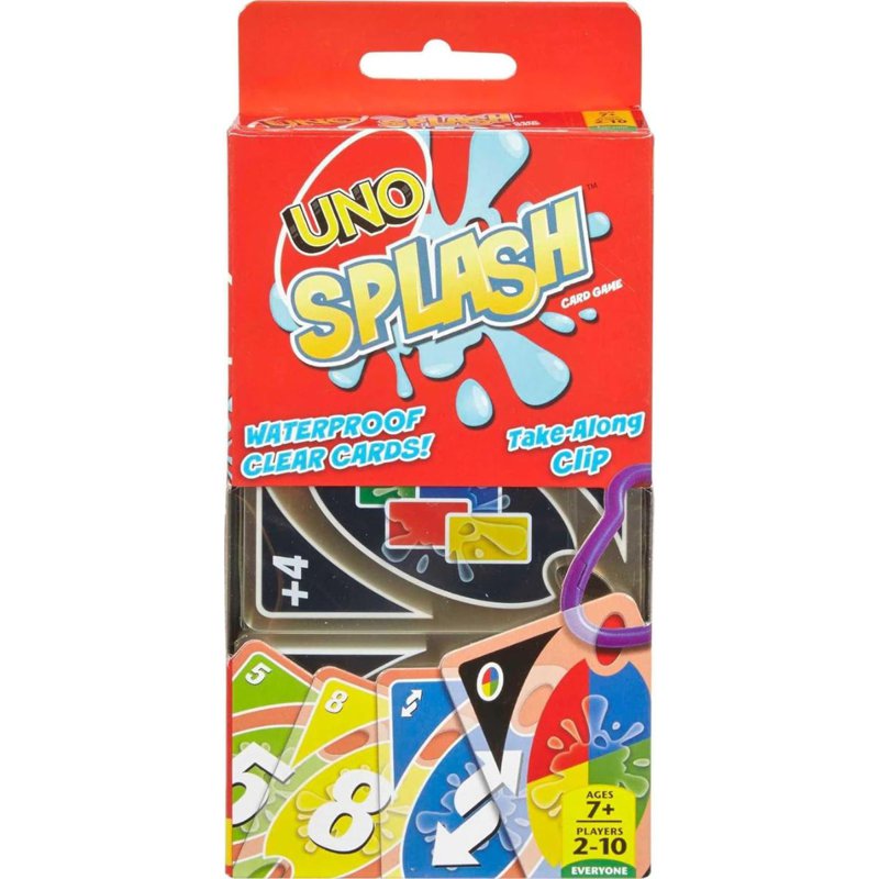Mattel Games UNO Splash Card Game 1 S