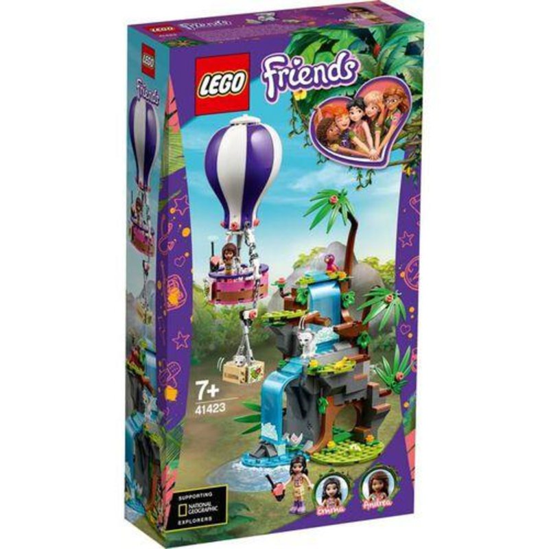 LEGO 41423 Friends Tiger Hot Air Balloon Jungle Rescue 1 S