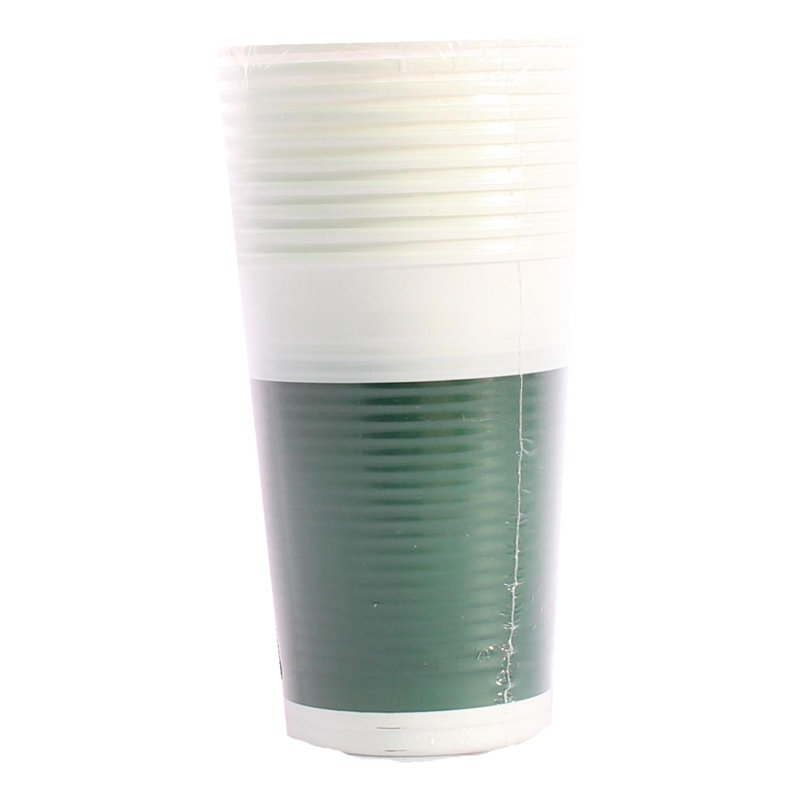 Procos 200cc Decorata Green Plastic Cups 10 S