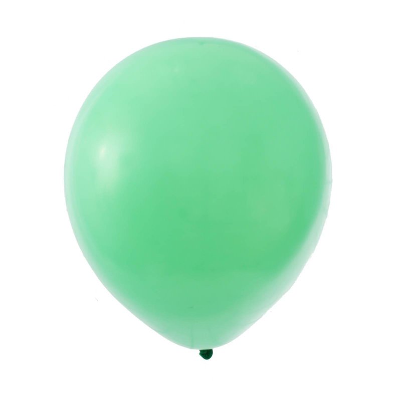 Partyforte 12" Green Standard Balloon 100S