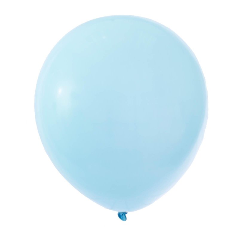 Partyforte 12" Light Blue Standard Balloon 100S