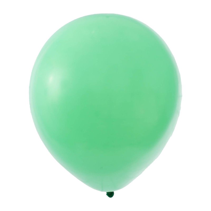 Partyforte 12" Green Standard Balloon 20S