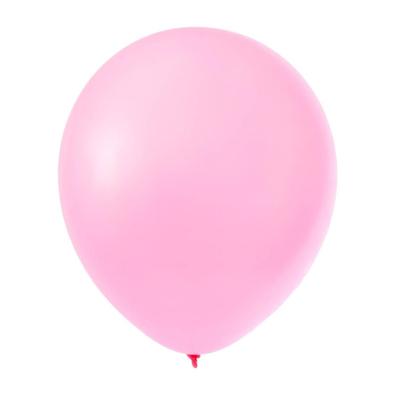 Partyforte 12" Pink Standard Balloon 20S
