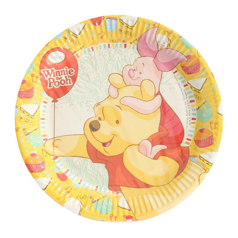 Procos 23cm Winnie Sweet Tweets Paper Plates 8 S