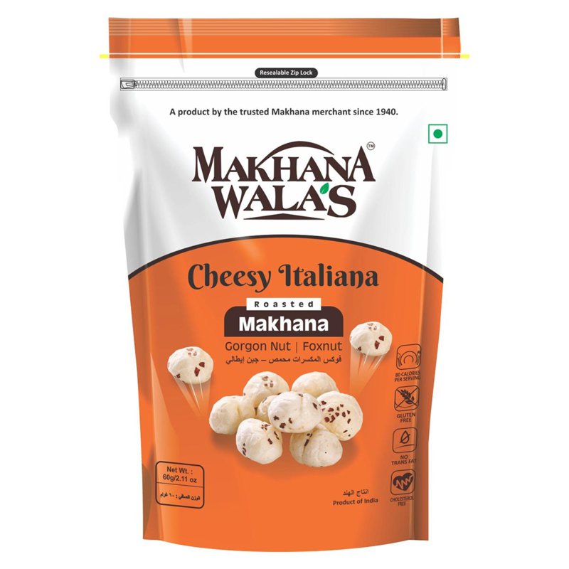Makhana wala Makhanawalas Roasted Makhana Cheesy Italiana