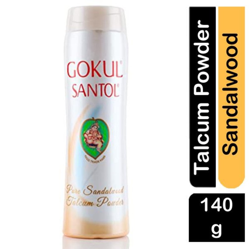 GOKUL Santol Pure Sandalwood Talcum Powder