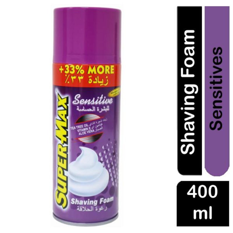 Supermax Shaving Foam Sensitive