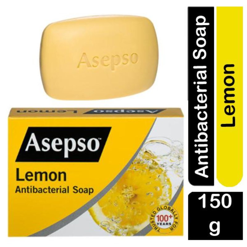 Asepso Lemon Antibacterial Bar Soap