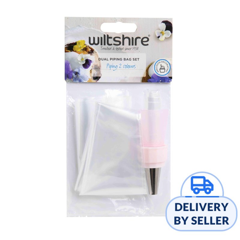Wiltshire Dual Piping Bag Set 4s 1 S