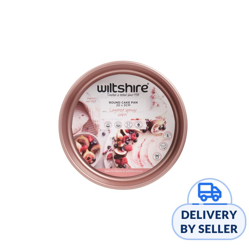Wiltshire Rose Gold Round Cake Pan 20.5cm 1 S