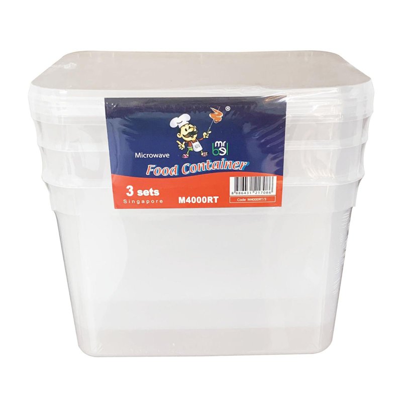 Bel Food Container (Rectangle) M4000RT