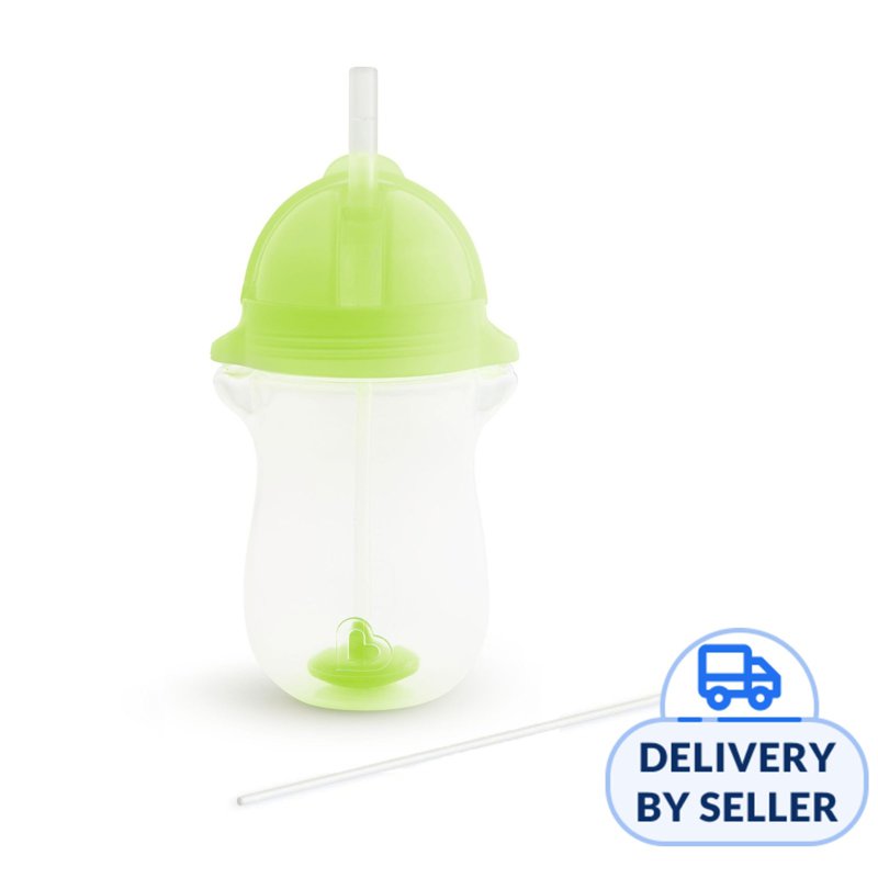 Munchkin Any Angle Click Lock Straw Cup - 10oz (Green) 1 S