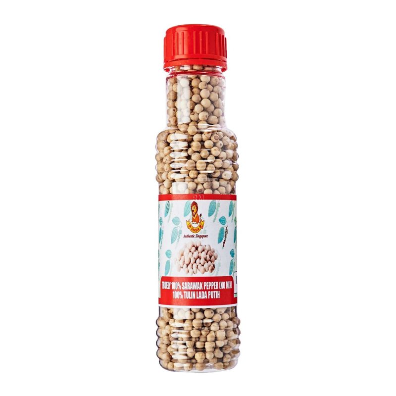 Sinsia White Pepper Berries (Packed in bottle) 4 X