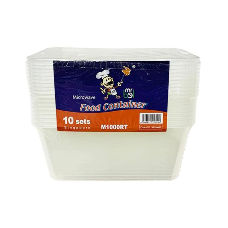 Bel Food Container (Rectangle) M1000RT