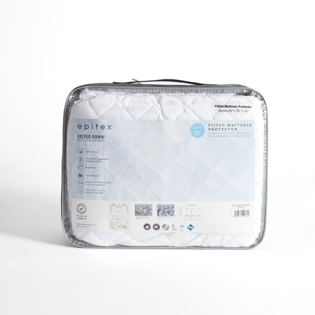 Epitex Exceed Down Hotel Collection Mattress Protector-King 1 S