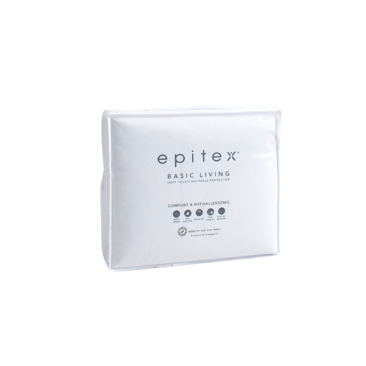 Epitex Soft Touch Fitted Mattress Protector - Super Single 1 S