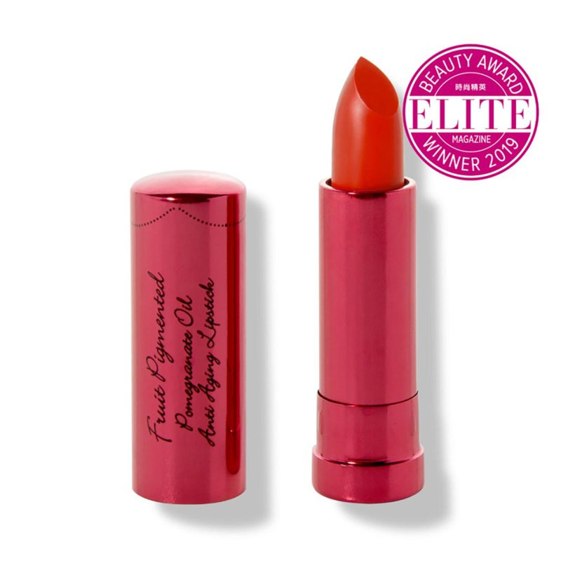 100% Pure Pomegranate Oil Anti Aging Lipstick Hibiscus