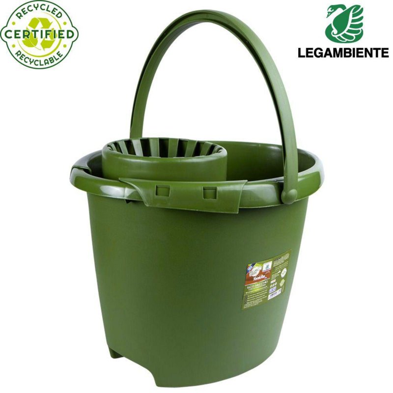 Arix WeLikeGreen Oval Bucket + Squeezer