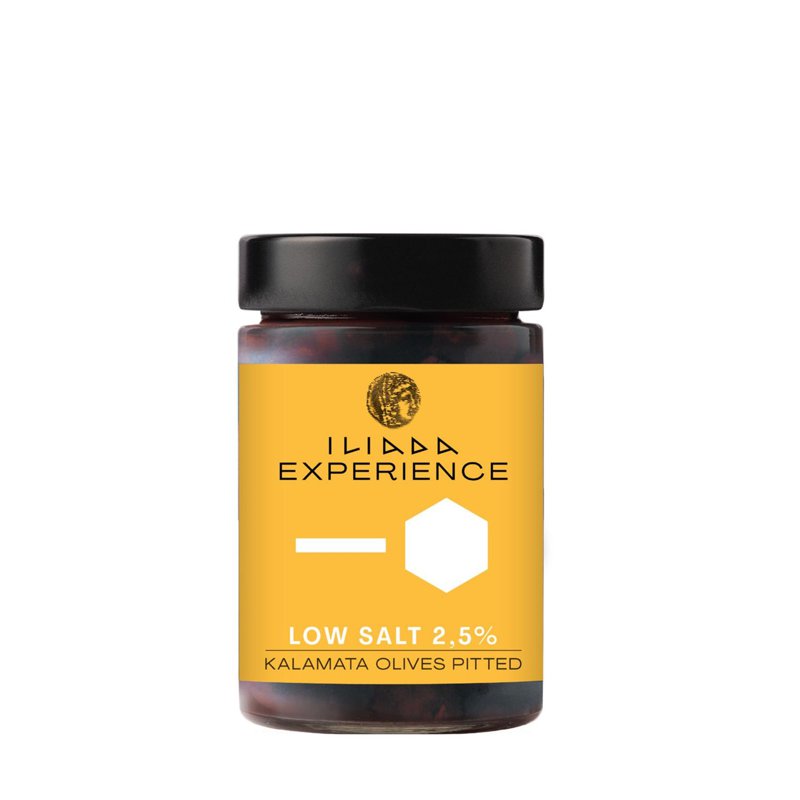 ILIADA Experience Kalamata Pitted Olives - Low Salt