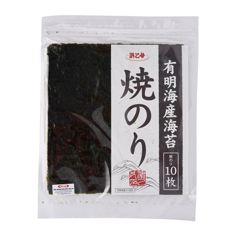 Hamaotome Ariake-San Yakinori Sushi Seaweed Sheet