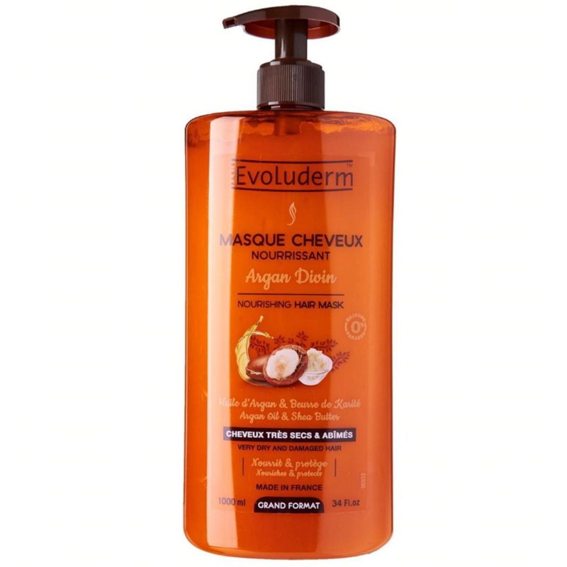 Evoluderm Argan and Shea Butter Hair Mask