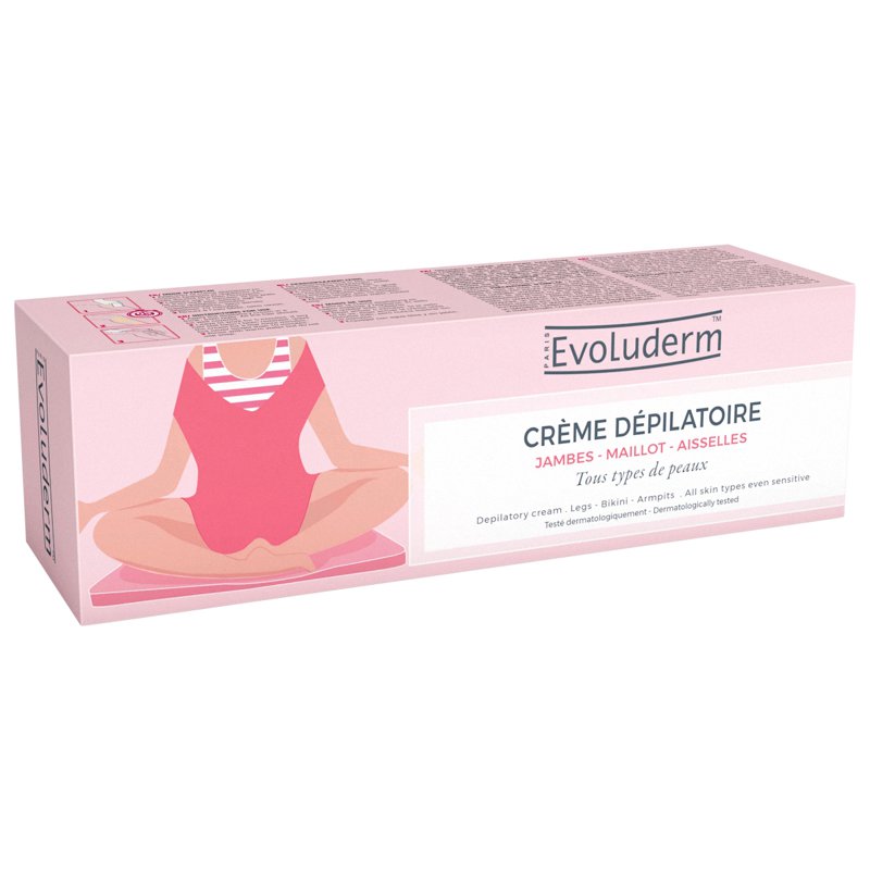 Evoluderm Depilatory Cream Aloe Vera