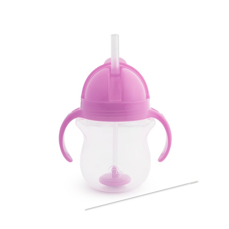 Munchkin Click Lock Weighted Flexi-Straw Cup - Purple 1 S