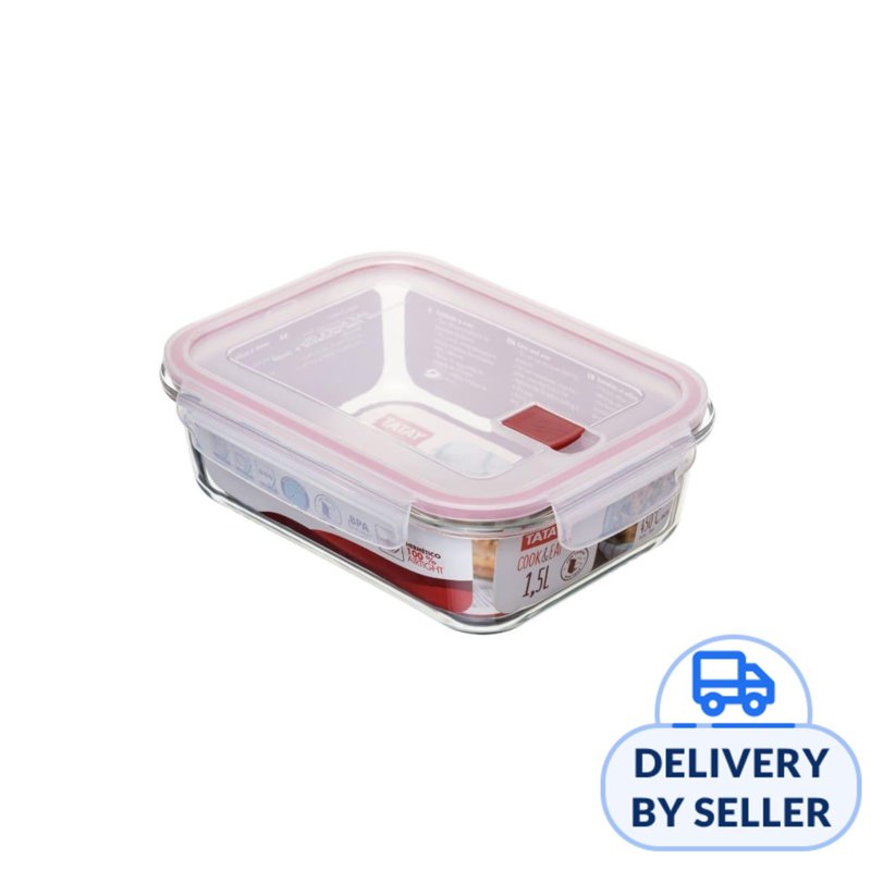 Tatay Airtight Microwavable Hermetic Glass Container