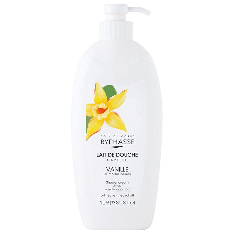 Byphasse Caresse Shower Cream Vanilla Flower
