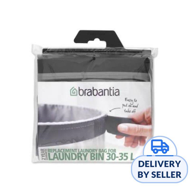 Brabantia Replacement Laundry Bag for 30 Ltr Bin Grey 1 S