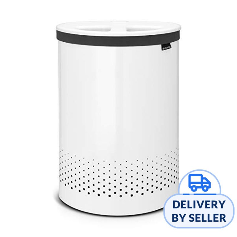 Brabantia Laundry Bin 55 Ltr Selector White 1 S