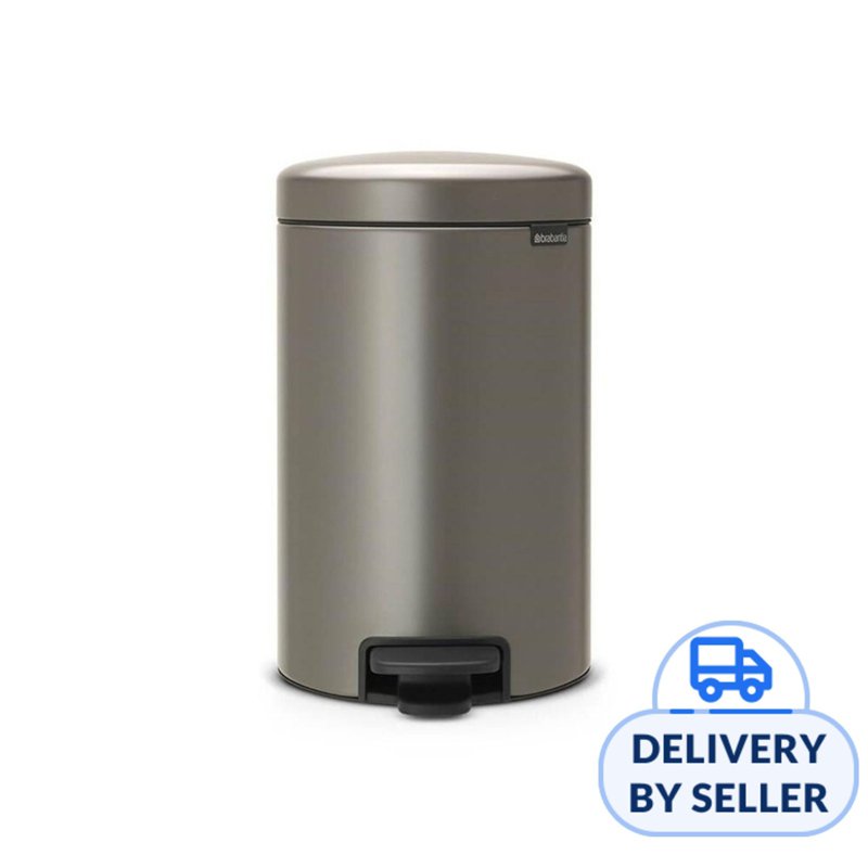 Brabantia Pedal Bin Newicon 20 Ltr Platinum 1 S