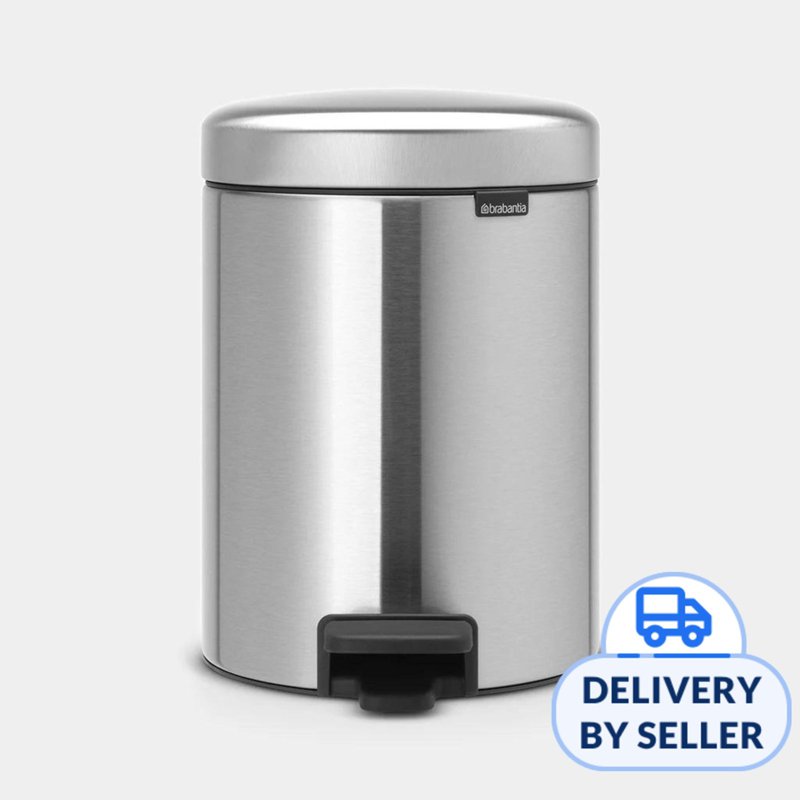 Brabantia Pedal Bin Newicon 5 Ltr Matt Steel 1 S