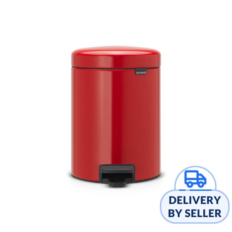 Brabantia Pedal Bin Newicon 5 Ltr Passion Red 1 S