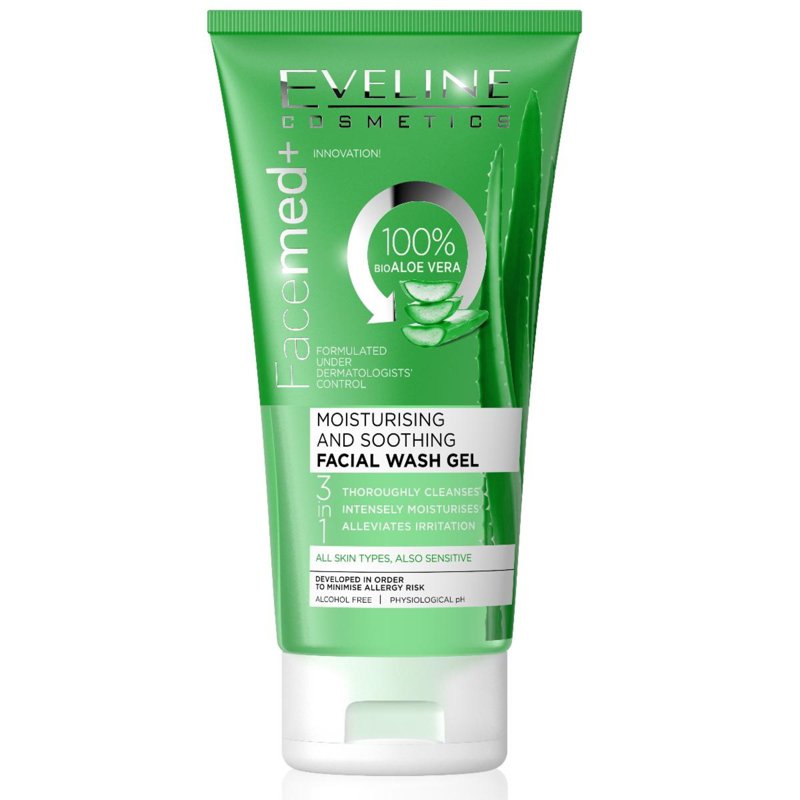 Eveline Facemed+ Aloe Vera Facial Wash Gel