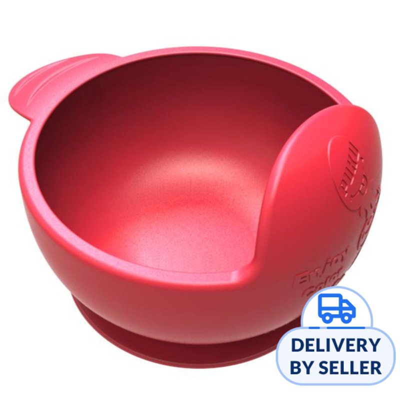 Puku Silicone Suction Bowl (Red) 1 S