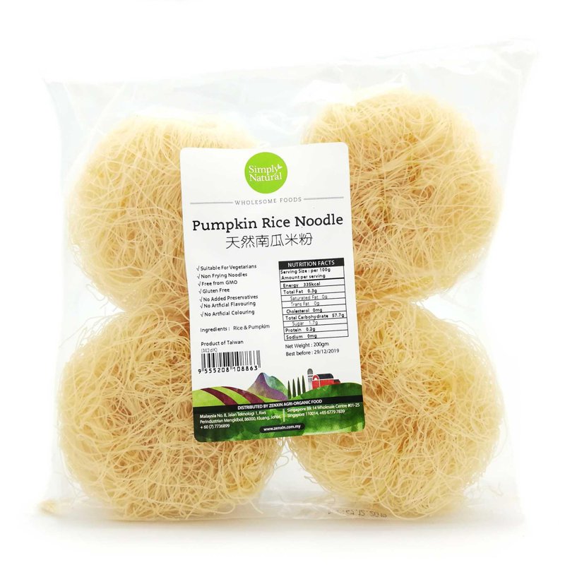 SIMPLY NATURAL Natural Rice Noodle - Pumpkin