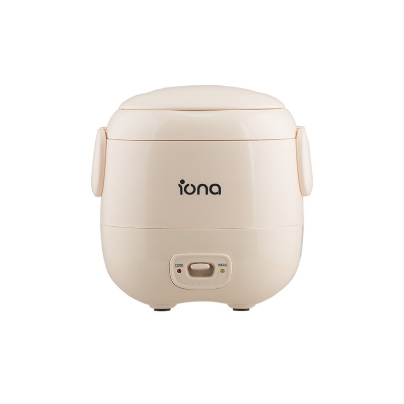 Iona Mini Rice Cooker - White (GLRC031W)