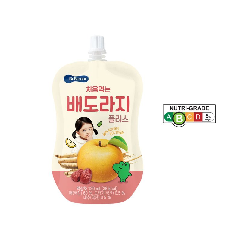 BeBecook Brewed Korean Pear Drink w Bellflower Root - Jujube