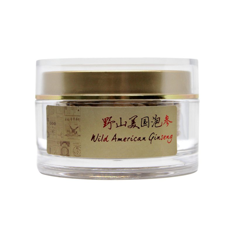 Wing Joo Loong Wild American Ginseng Sliced - Medium