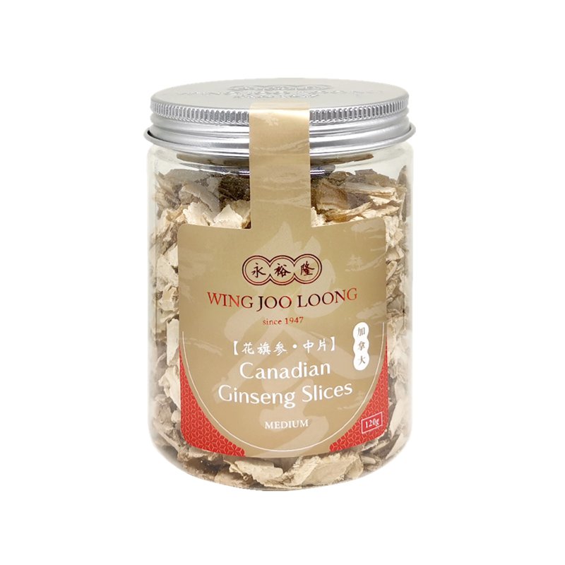 Wing Joo Loong Cultivated Canadian Ginseng Slices
