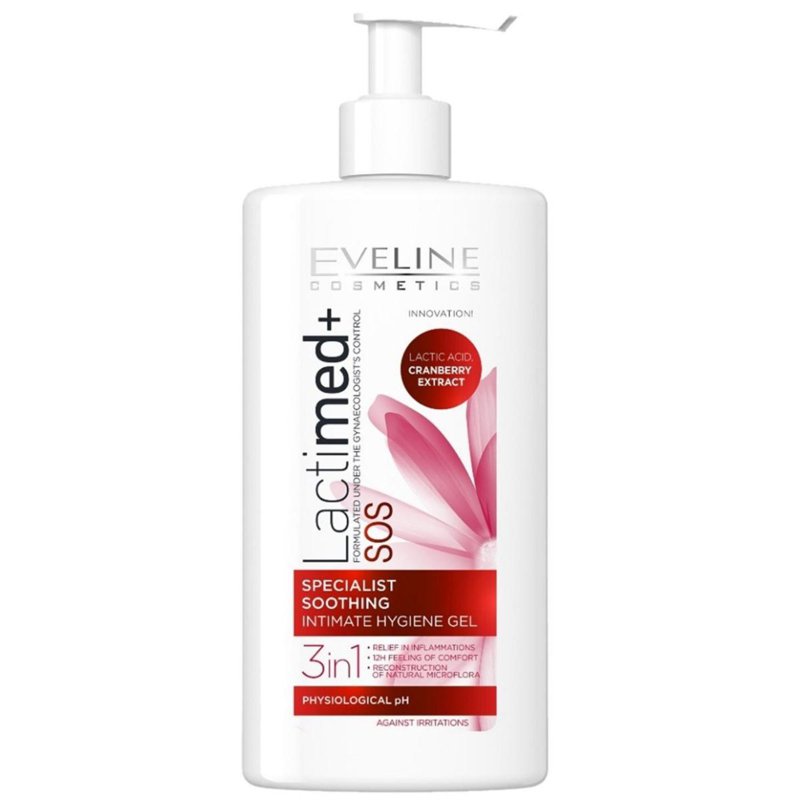 Eveline Lactimed Intimate Hygiene Gel Cranberry