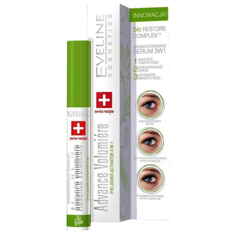 Eveline Advance Volumiere Eyelashes Concentrated Serum 3in1