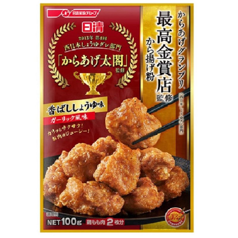Kirei Nissin Karrage Taikoh Soy Sauce Garlic Flavour Fry Flou